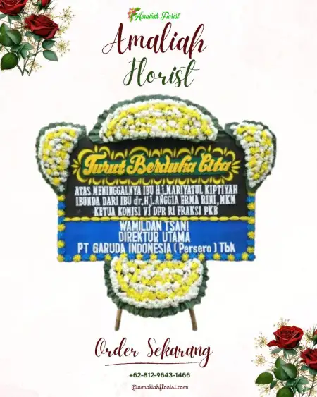 Papan Bunga Duka Sepanjang